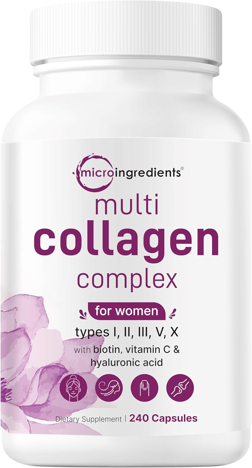 Multi Collagen Complex for Women | Hair Vitamins Complex Capsules Bundle 2 Pack |1