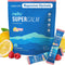 Supercalm Drink Mix, Raspberry Lemonade,Ashwagandha, Magnesium Glycinate, Vitamin D 3, Supplements for Relaxation & Focus, No Sugar, Non GMO, on the Go, 20 Ct